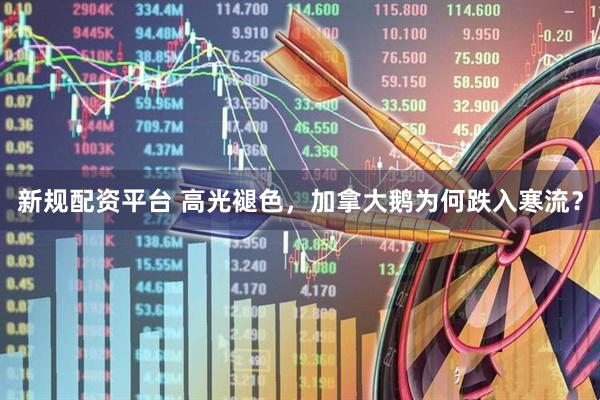 新规配资平台 高光褪色，加拿大鹅为何跌入寒流？