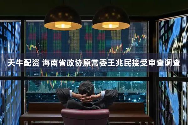 天牛配资 海南省政协原常委王兆民接受审查调查